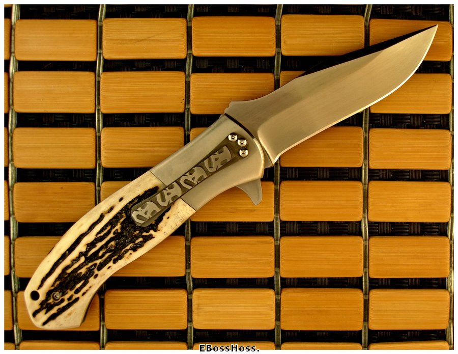 D.B. Fraley Deluxe 4-inch Deluge - Stag w/Bolsters