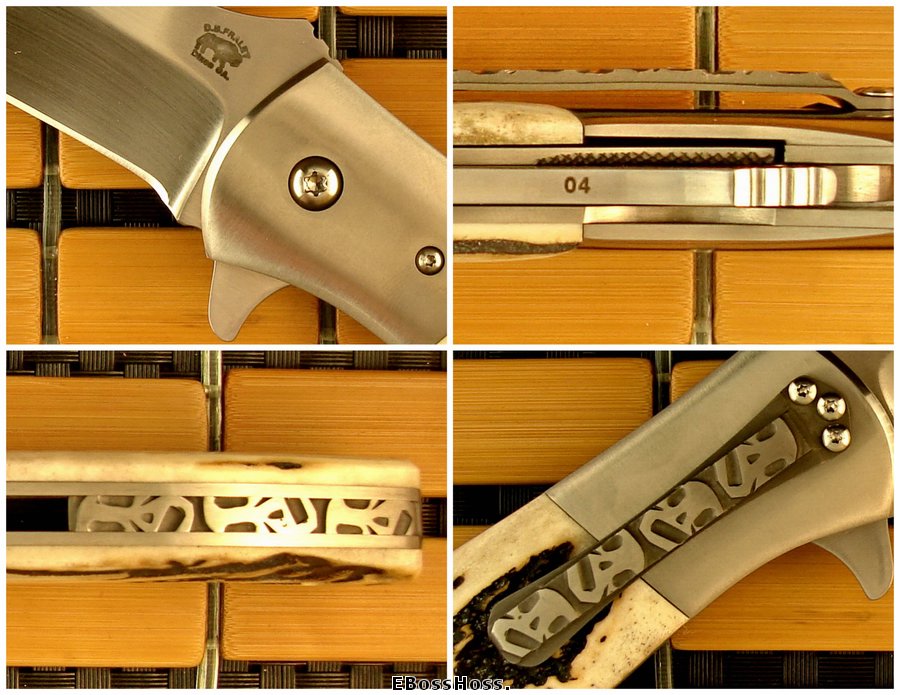 D.B. Fraley Deluxe 4-inch Deluge - Stag w/Bolsters