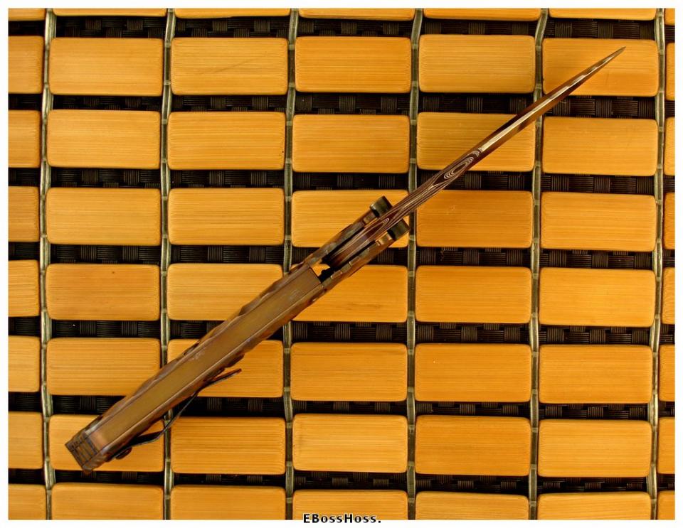 Mick Strider MSC Nightmare SMF Cobalt Damascus