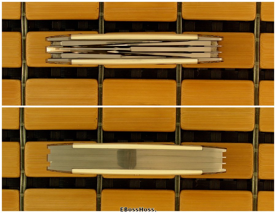 Joel Chamblin 3 3/4-inch Ivory Stockman engraved by Jim Small