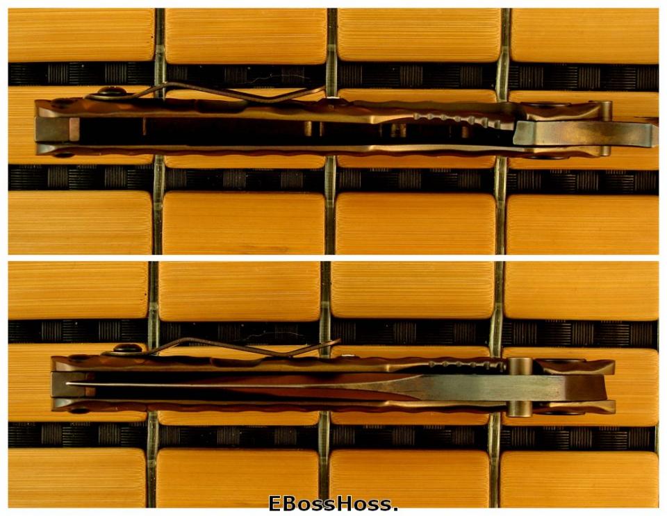 Mick Strider MSC Cobalt-Damascus SMF