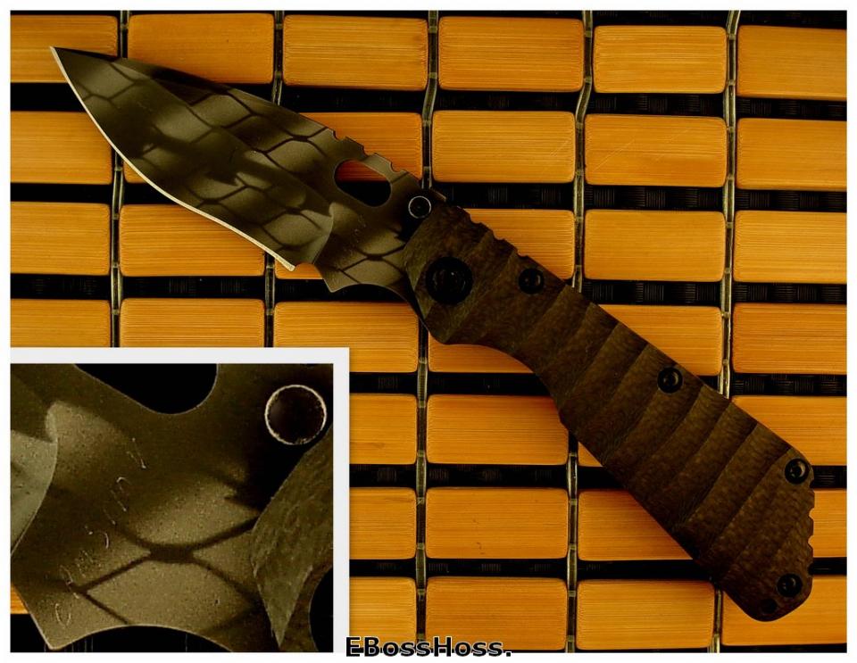 Strider DDC XL SnG - CF & CPM S110V Steel