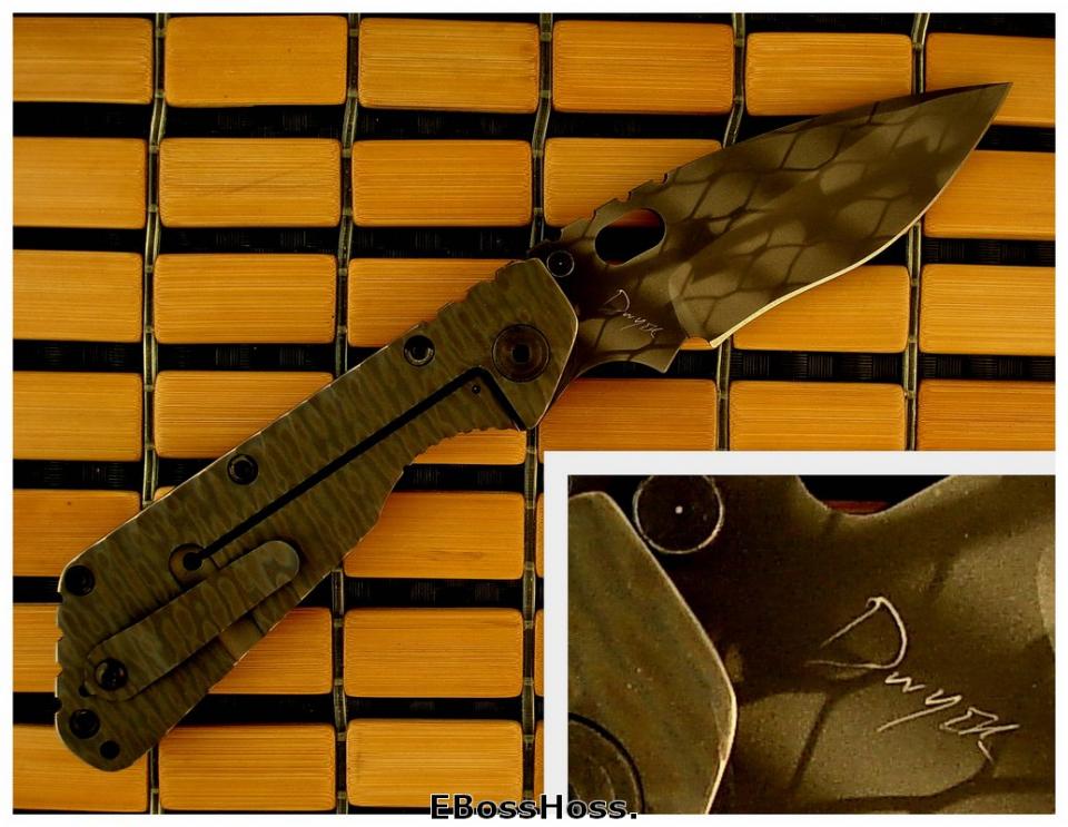 Strider DDC XL SnG - CF & CPM S110V Steel