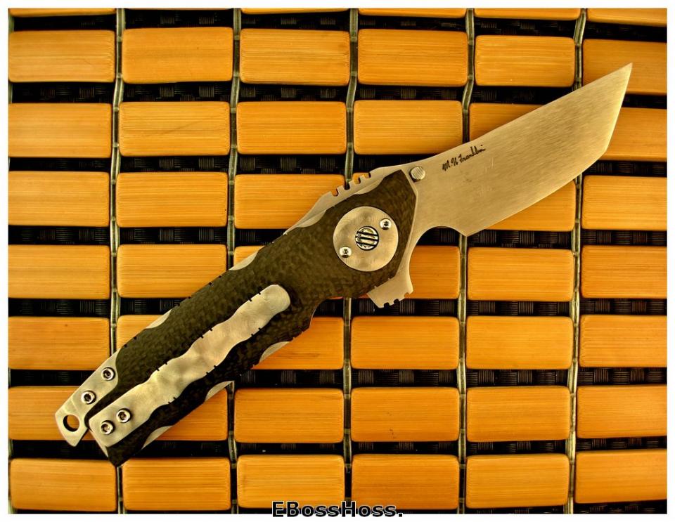 Mike Franklin Hawg Knives Tactical Extreme El Lobo Flipper