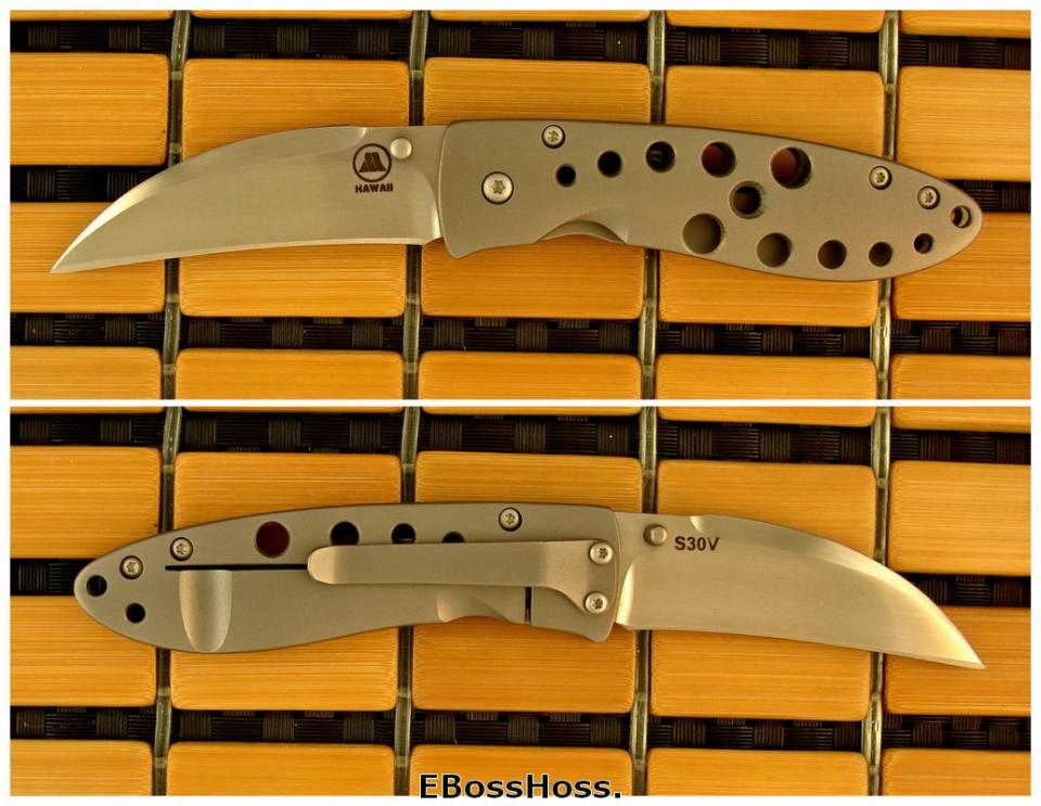 Tom Mayo Small Hawksbill w/Sharkskin Mission Wallet / Sheath