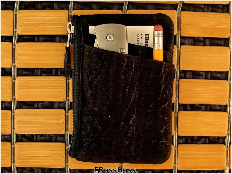 Tom Mayo Small Hawksbill w/Sharkskin Mission Wallet / Sheath