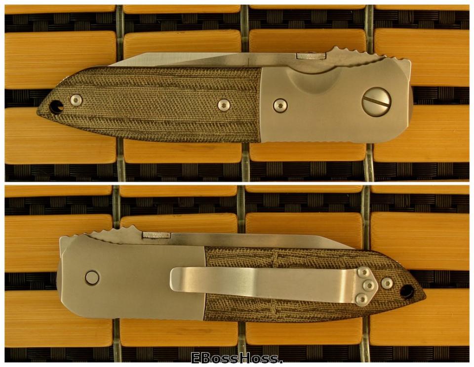 Ernie Emerson Threaded Bolster CQC-6