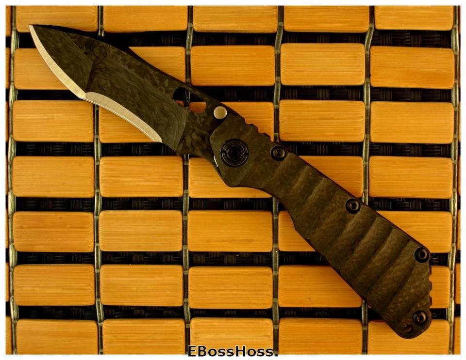 Mick Strider Laminated-Blade SMF - CF & Titanium