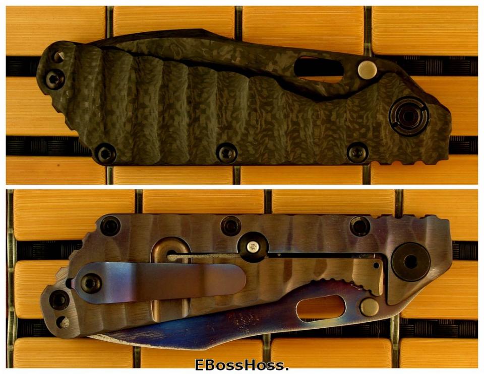 Mick Strider Laminated-Blade SMF - CF & Titanium