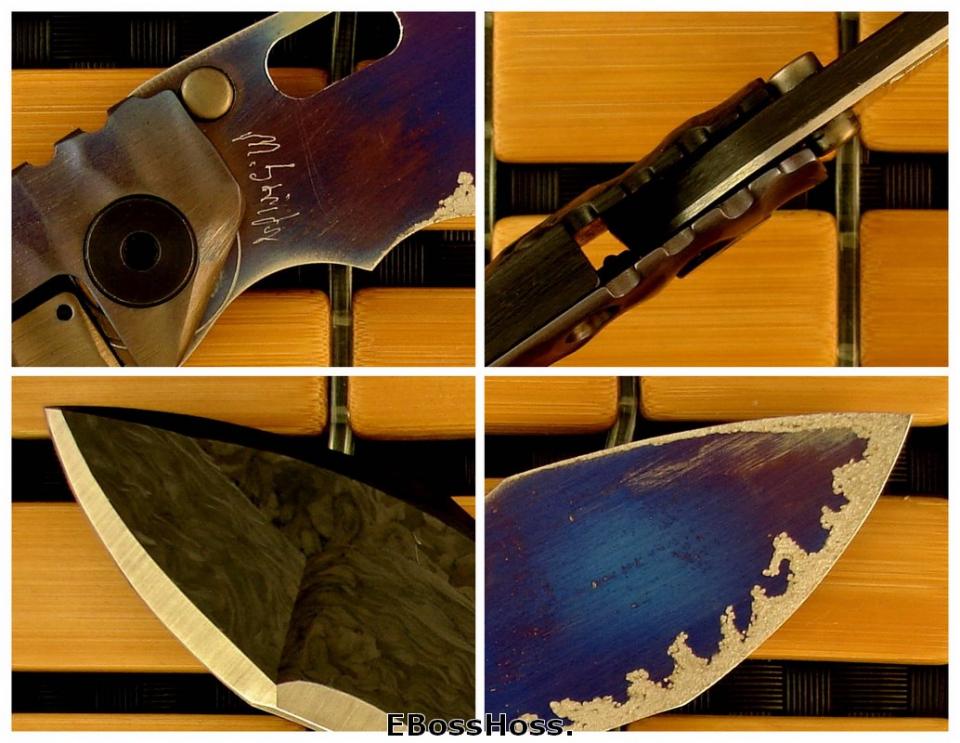 Mick Strider Laminated-Blade SMF - CF & Titanium