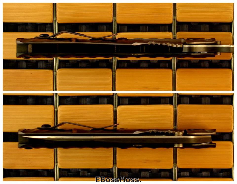 Mick Strider Laminated-Blade SMF - CF & Titanium