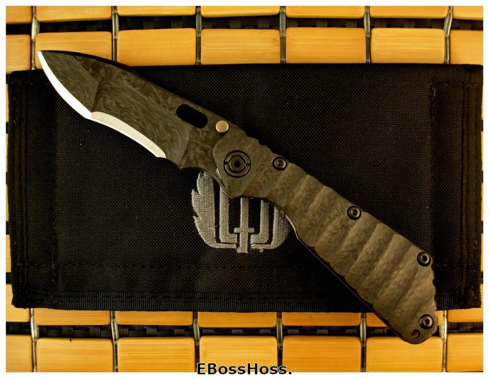 Mick Strider Laminated-Blade SMF - CF & Titanium