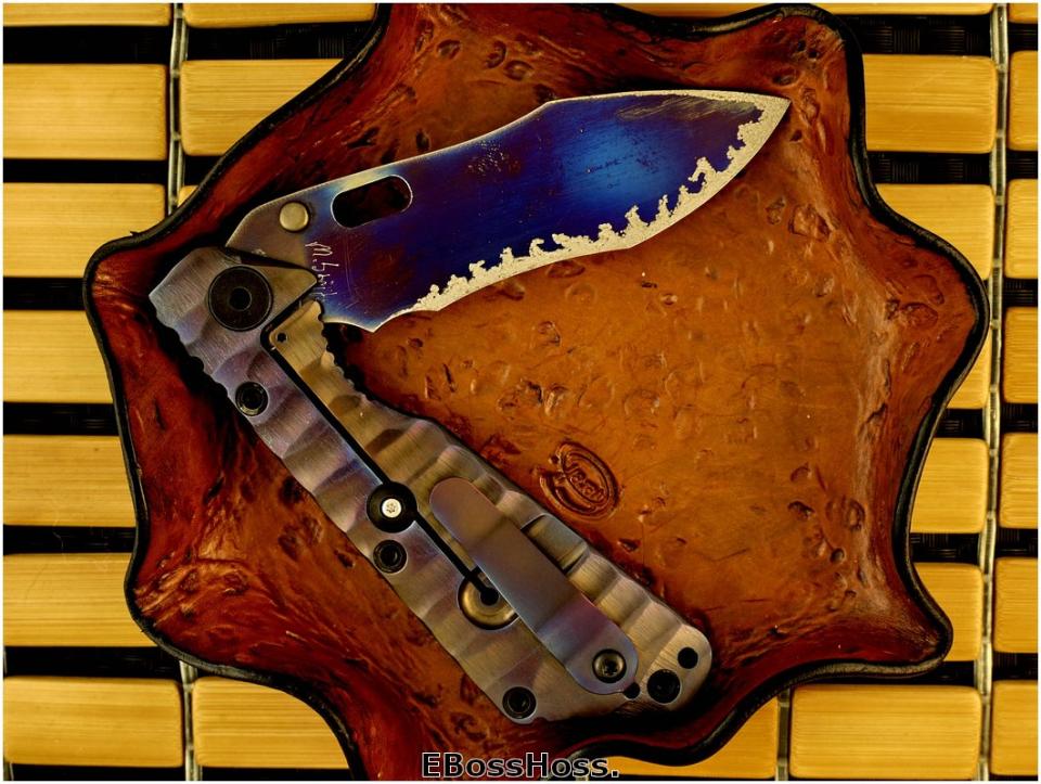 Mick Strider Laminated-Blade SMF - CF & Titanium