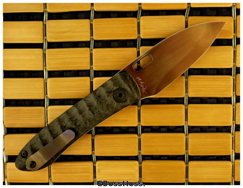 Mick Strider Mini-AKAK - Laminated Blade