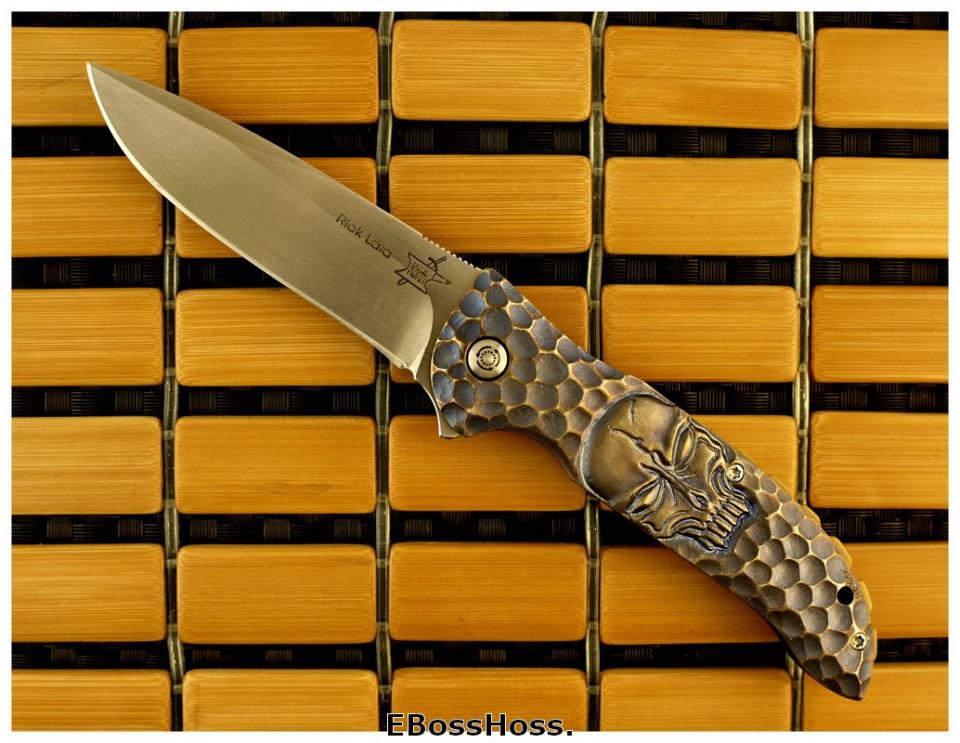 Korth Cutlery Carved Stinger Flipper