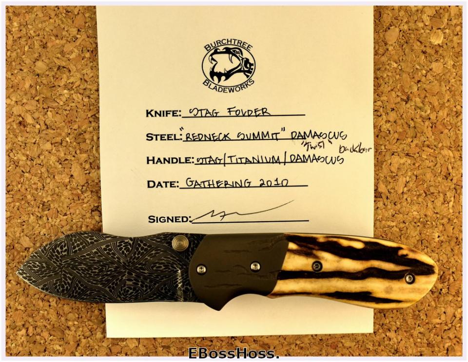 Michael Burch 2010 Gathering Stag Folder