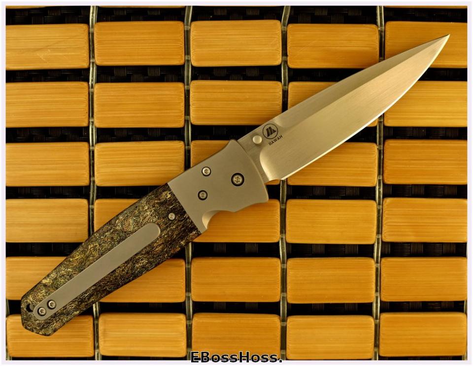 Tom Mayo Deluxe Dr Death Jr. - Rag Micarta