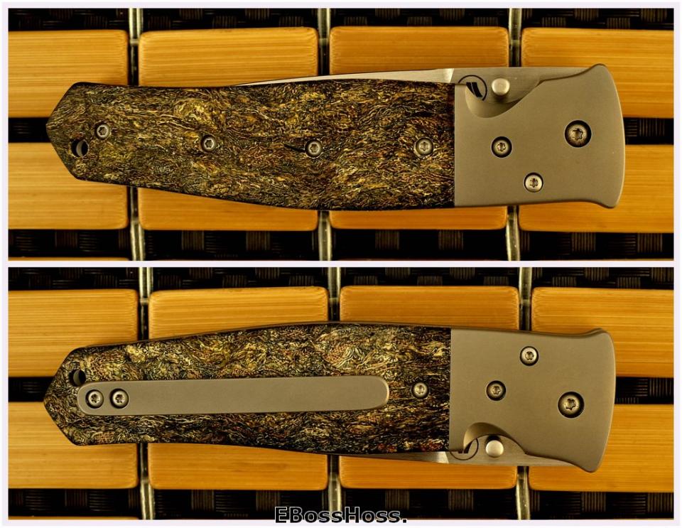 Tom Mayo Deluxe Dr Death Jr. - Rag Micarta