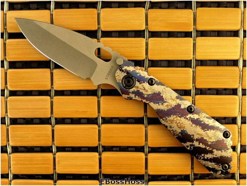 DDC-ground NItinol "Strider Company Knife" SMF