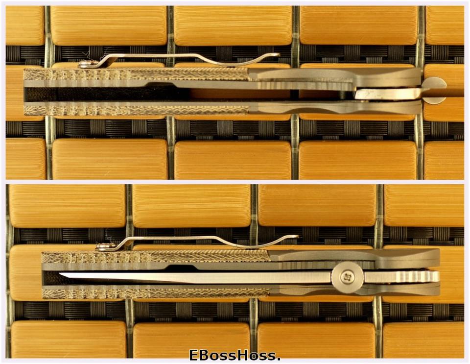 Ernie Emerson Custom Tanto w/Bolsters