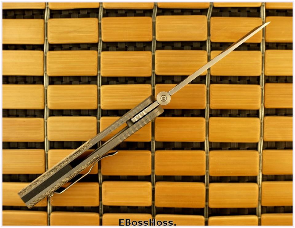 Ernie Emerson Custom Tanto w/Bolsters