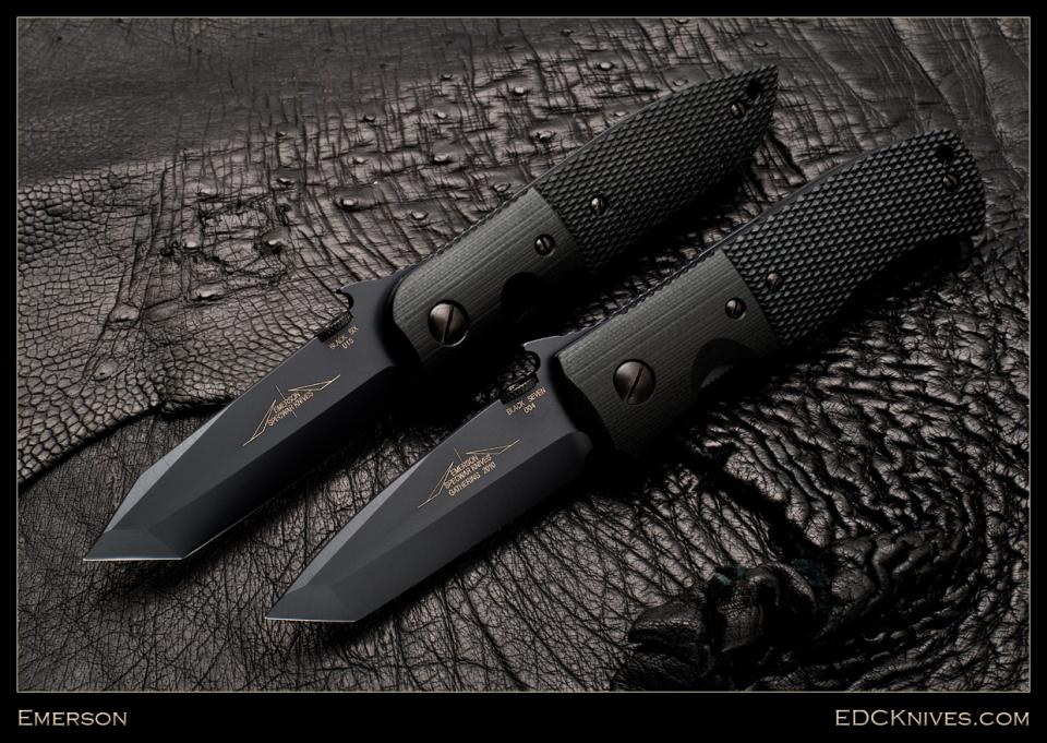 Ernie Emerson-- a Black Six & a Black Seven