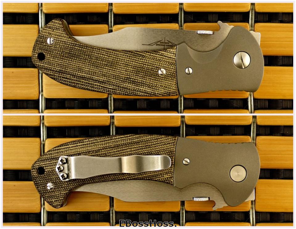 Ernie Emerson Custom CQC-13 w/Bolsters