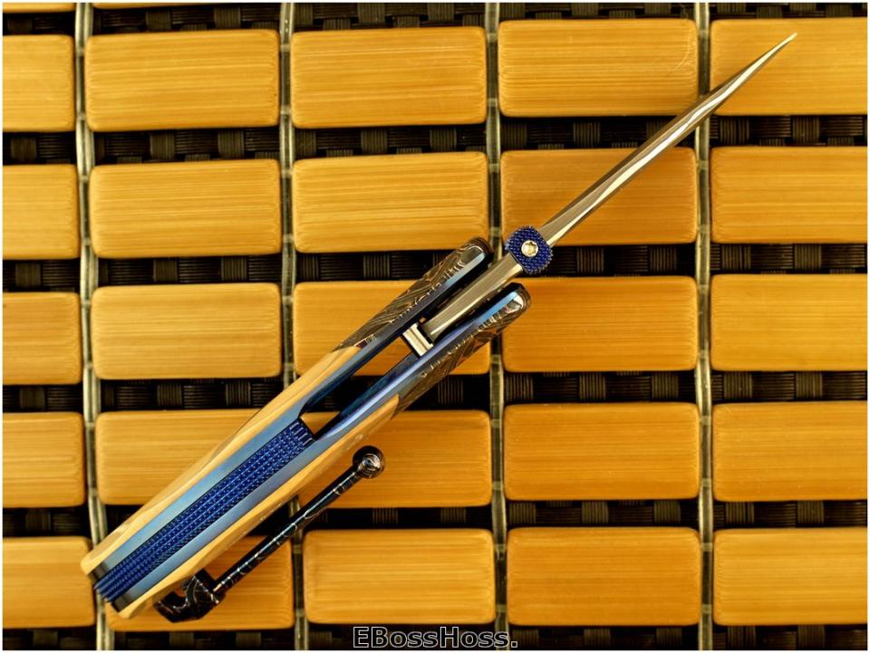 Sal Manaro Deluxe Sinner - Blade Stock by Chad Nichols