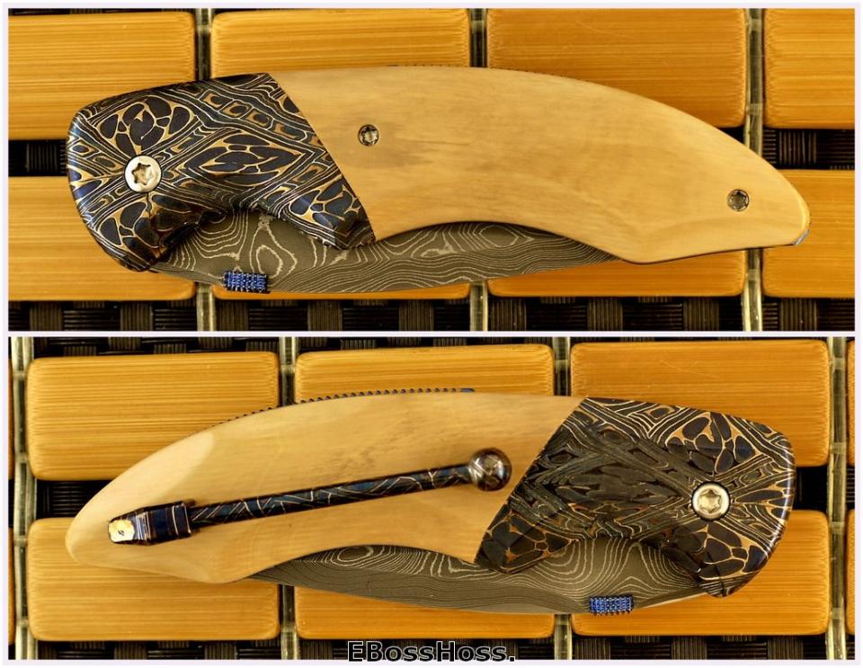 Sal Manaro Deluxe Sinner - Blade Stock by Chad Nichols