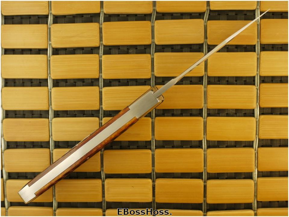 Tony Bose 5 3/8-inch Jigged AG Russell Bone Coke Bottle