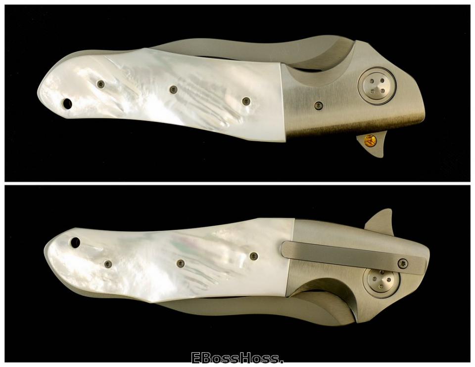 Allen Elishewitz / Liong Mah Design Malaysian Jaguar Linerlock Fipper