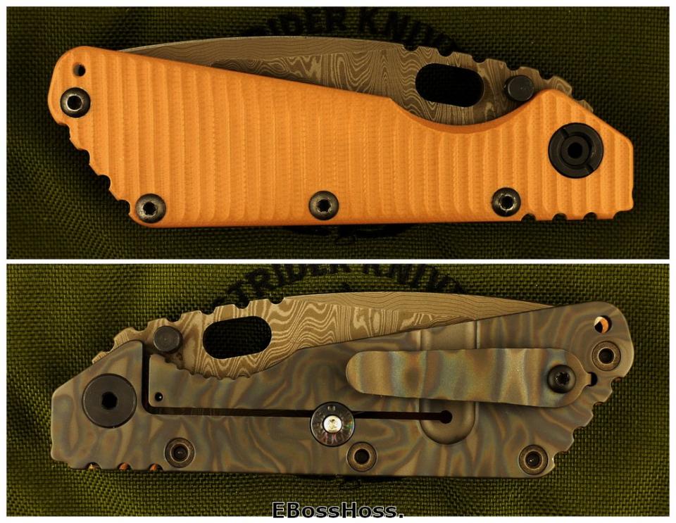 Mick Strider Custom Damascus Nightmare SMF