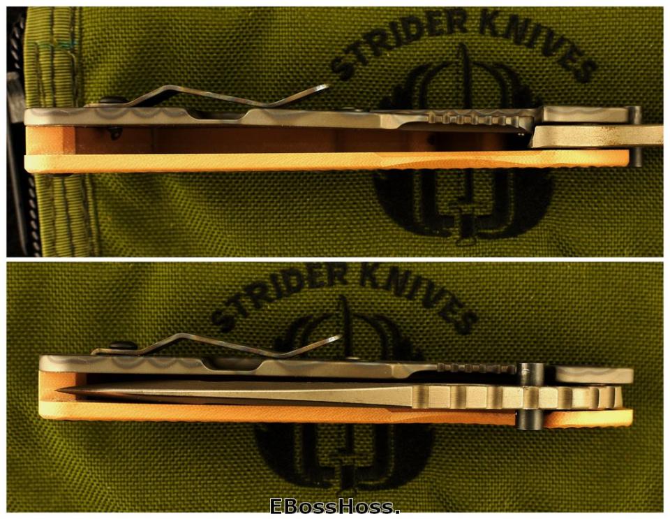 Mick Strider Custom Damascus Nightmare SMF