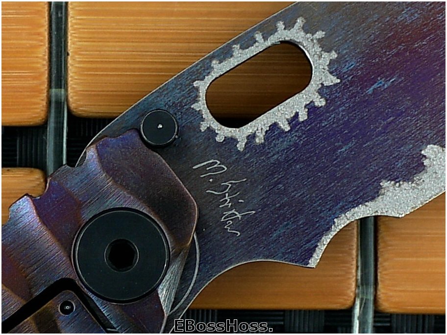 Mick Strider Custom (MSC) Carbon-Fiber/Titanium SnG