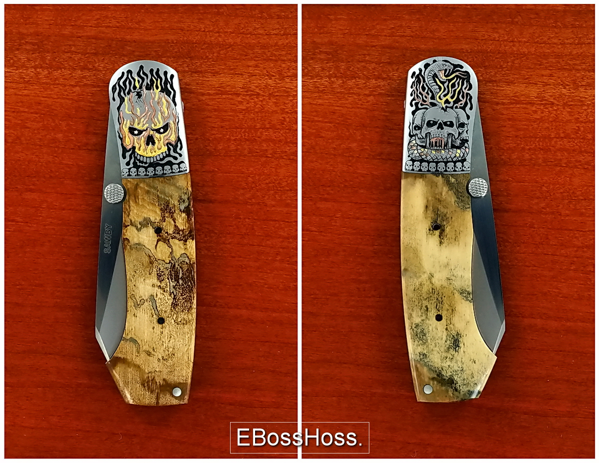 Scott Sawby Small Mammoth CU: Engraved by CJ Cai