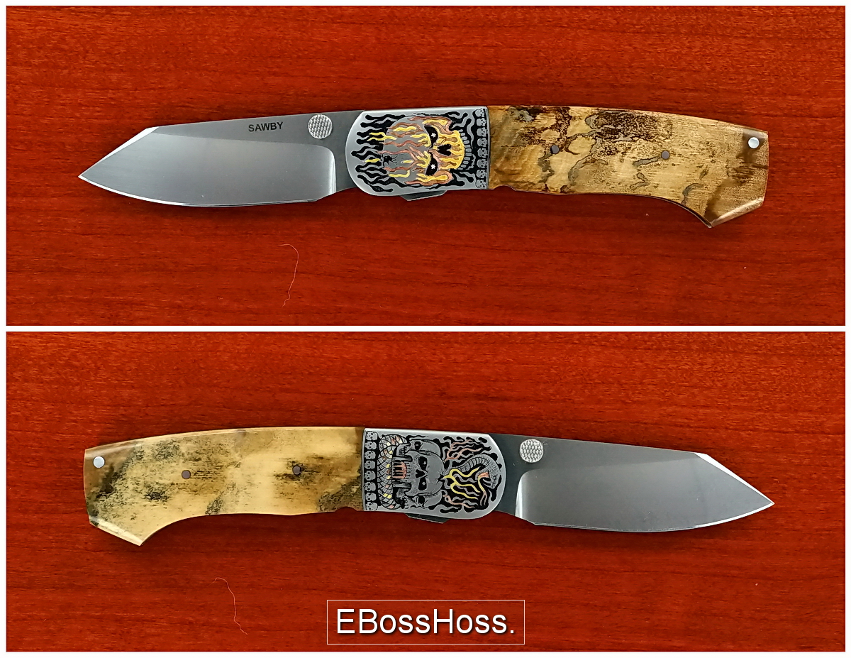 Scott Sawby Small Mammoth CU: Engraved by CJ Cai