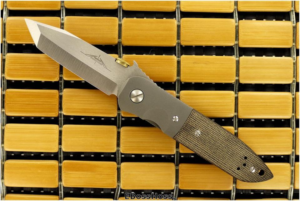 Ernie Emerson CQC-6 w/Wave & Steel Flamed 
