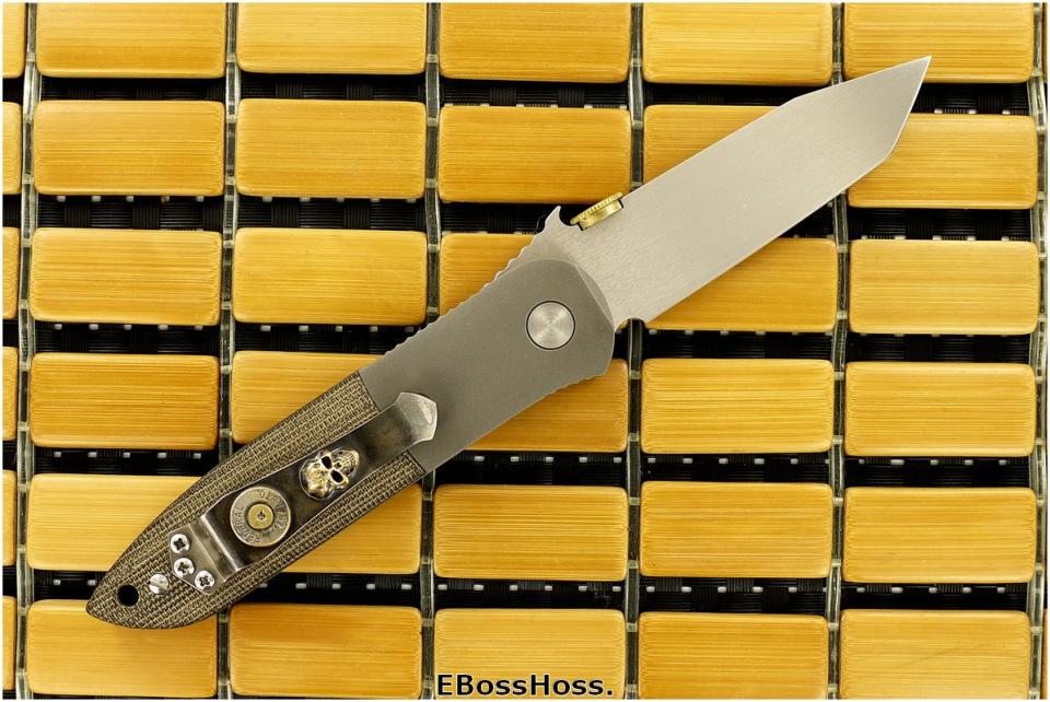 Ernie Emerson CQC-6 w/Wave & Steel Flamed