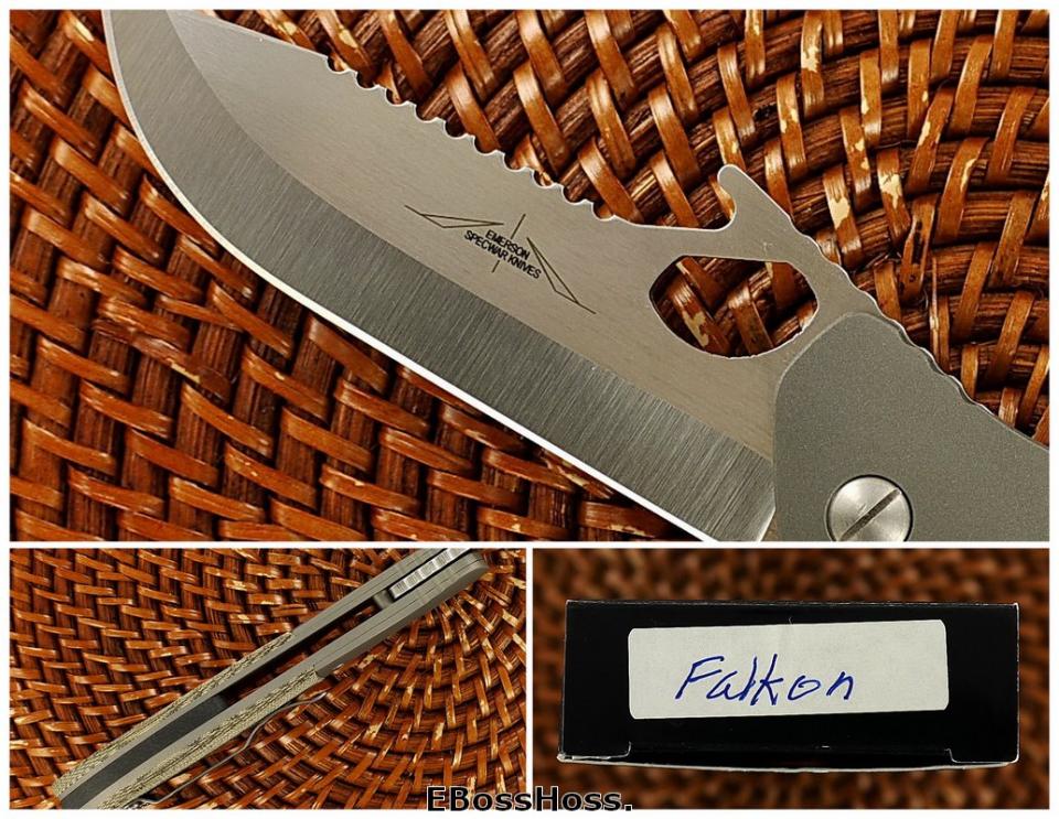 Ernie Emerson Custom Falkon