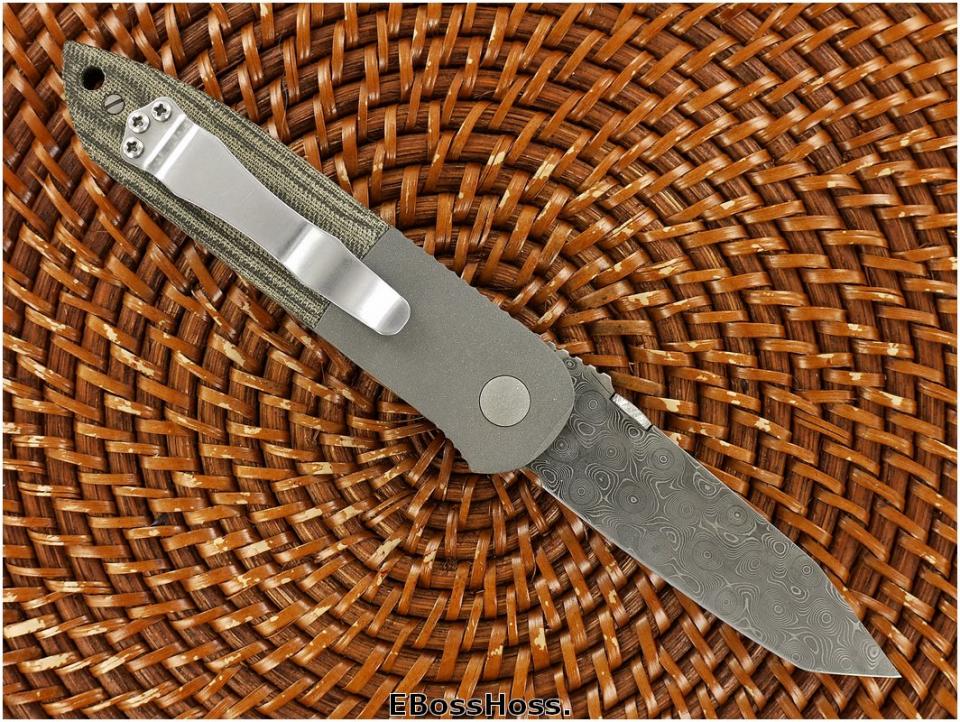 Ernie Emerson CQC-6 w/Damascus