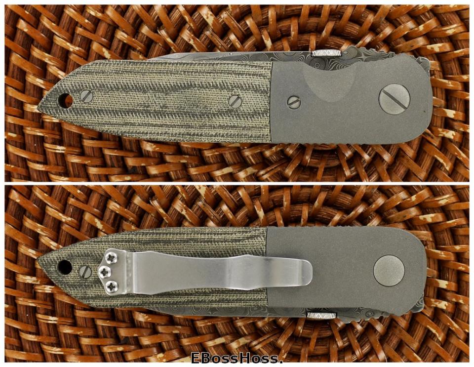 Ernie Emerson CQC-6 w/Damascus