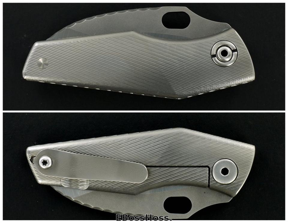 Mick Strider Custom (MSC) Nightmare SJ75-Mini Serrated Folder