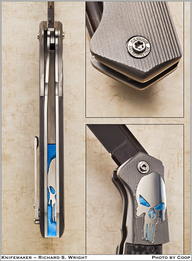 Richard S. Wright Covert Large Double-Bolster Release Punisher Folder