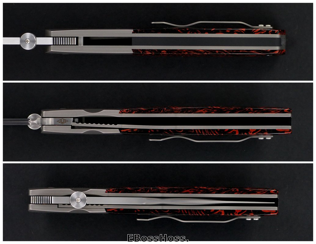 John W. Smith 4-inch bladed SD-3 Custom Folder