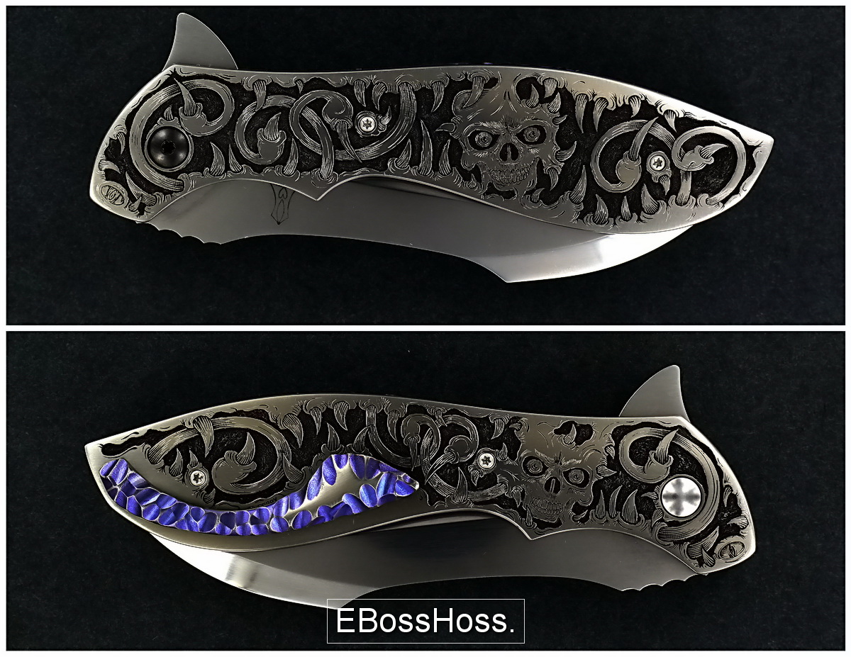 Jeremy Marsh Vanquish Flipper - Masterfully engraved by Tom Ferry