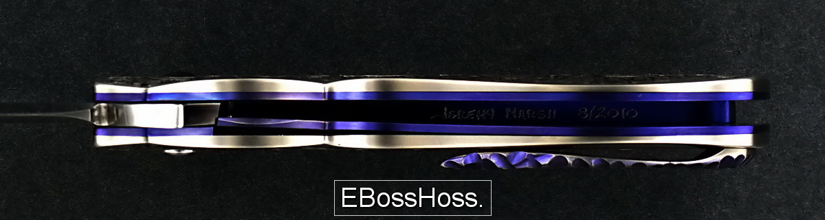 Jeremy Marsh Vanquish Flipper - Masterfully engraved by Tom Ferry