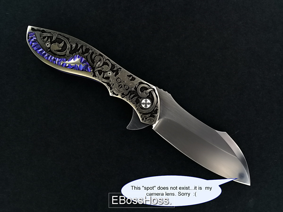 Jeremy Marsh Vanquish Flipper - Masterfully engraved by Tom Ferry
