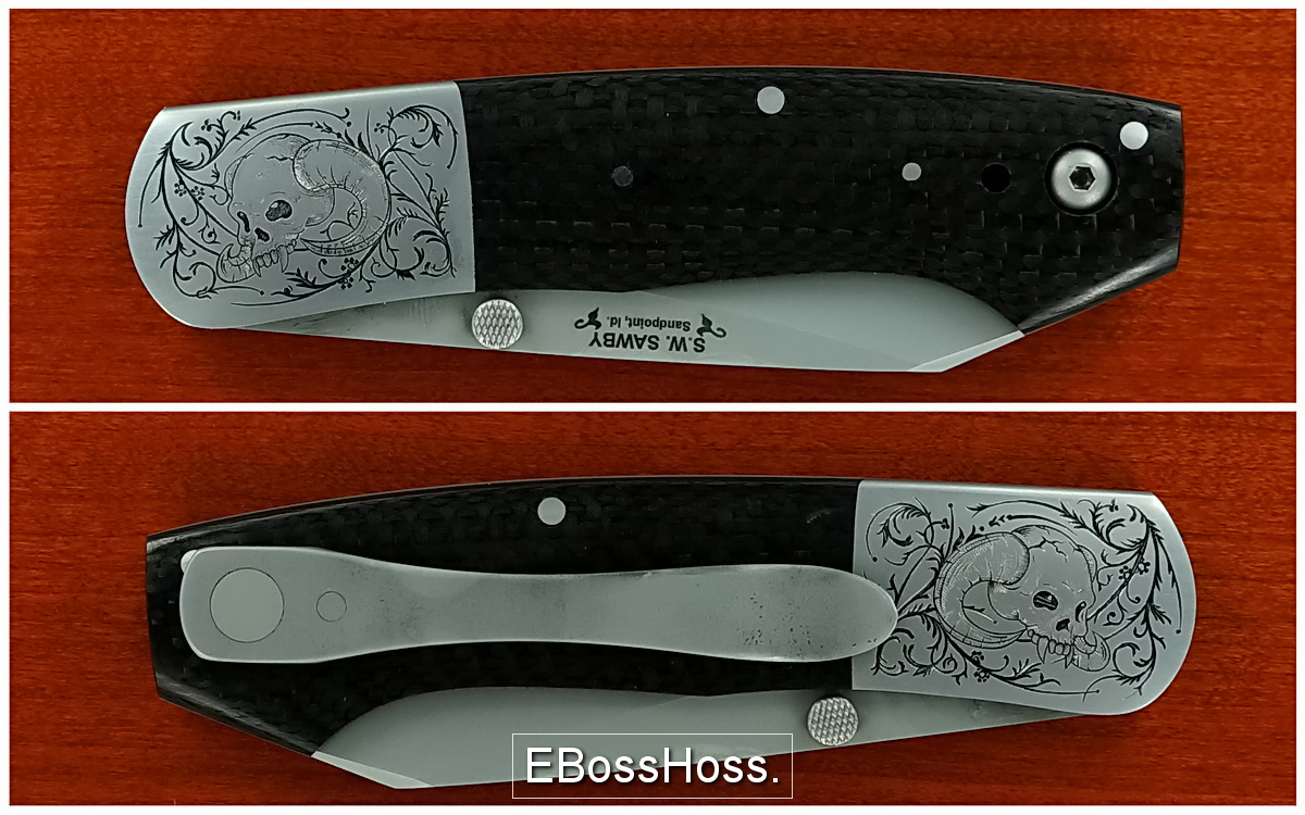 Scott Sawby Combat Utility Engraved by Tom Ferry