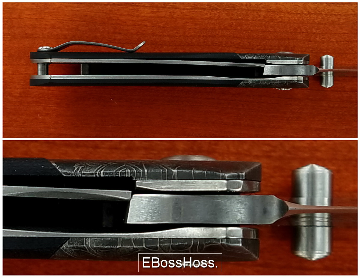 Les George Custom FM-1 Linerlock