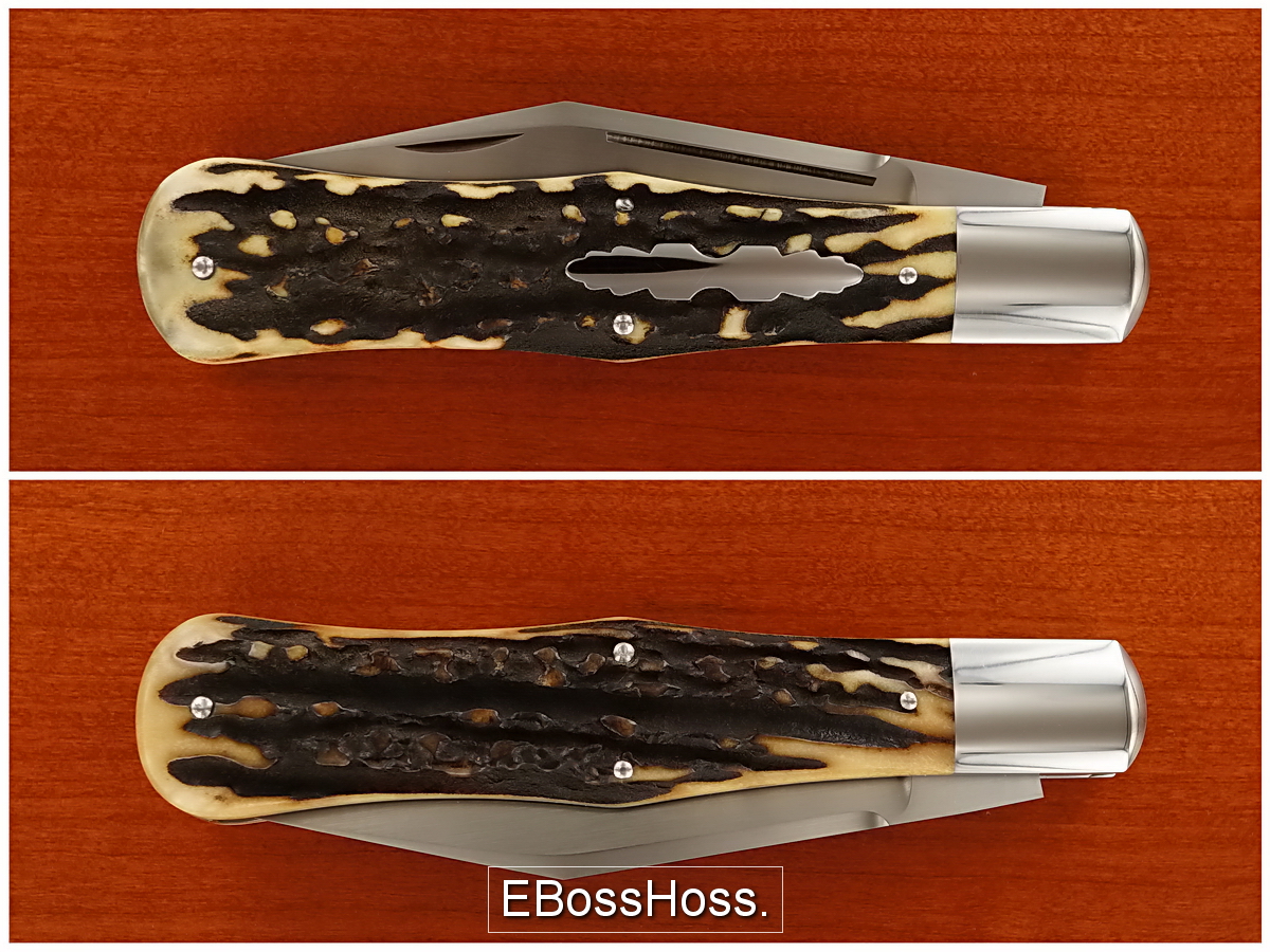 Tony Bose 5 3/8-inch Stag Beavertail - #3